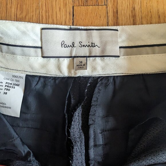 Paul Smith wool high-waisted flared black pants - Picture 10 of 10